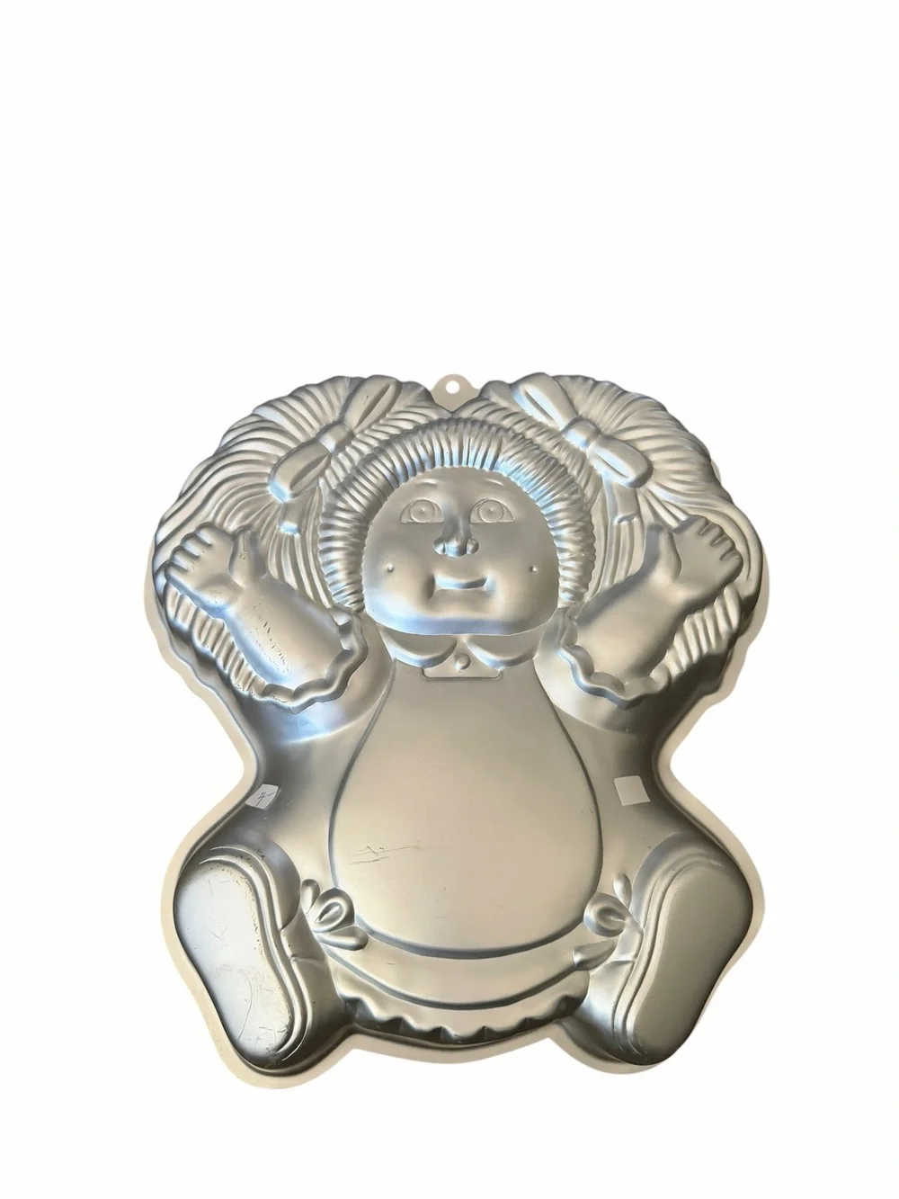 Vintage 1984 Wilton Cabbage Patch Kids Cake Pan Aluminum Mold 2105-384